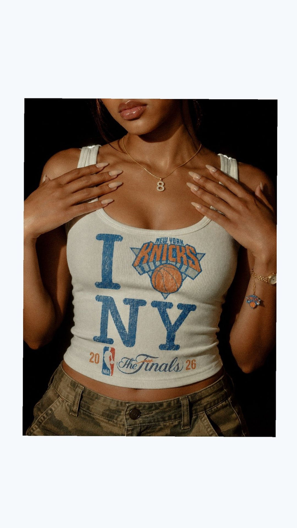 I KNICKS NY Finals wmns tank
