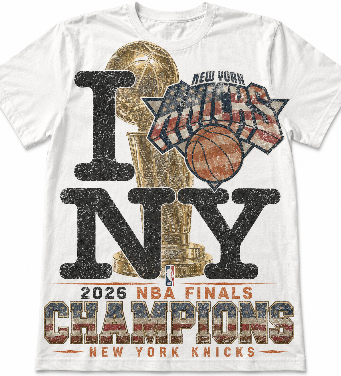PRE SALE: I KNICKS NY CHAMPS “FOR THE 4th” edition