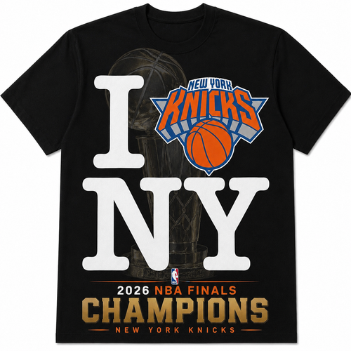 I KNICKS NY CHAMPIONSHIP TEE