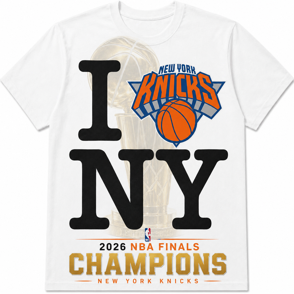 I KNICKS NY CHAMPIONSHIP TEE